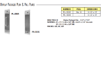 DISPLAY PACKAGED PUSH & PULL PLATES
